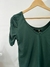 Remera Aura verde - comprar online