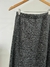 Pollera larga con tajo Lurex - comprar online