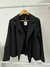 Blazer negro boton