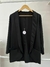 Blazer negro bolsillo