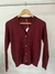 Cardigan bordo