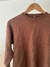 Sweater marron luki - comprar online