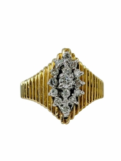 Anillo hechura especial rombo - Joyeria Hanzeth