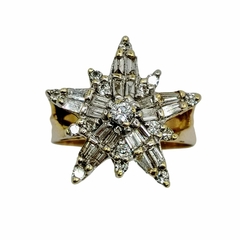 Anillo diseño de Estrella en internet