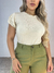 Blusa Em Malha Com Babados Na Manga - comprar online
