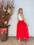 Saia Midi Em Tule Com Babados - loja online