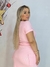 Blusa Cropped Texturizada Com Detalhe Torcido E Manga Curta