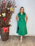 Vestido Midi Em Alfaitaria Decote V E Fenda Lateral na internet