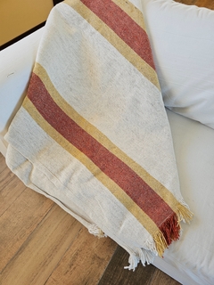 Manta Rústica de Algodón Otoño - 2m x 2m