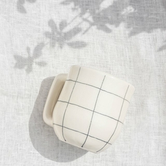 Tazón de Cerámica Alto diseño Cuadrillé - comprar online