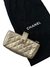 Chanel Gold Quilted Leather Clutch - comprar online