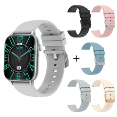 Imagem do COLMI C60 Smartwatch 1,9 polegada tela cheia Bluetooth chamada monitor de sono de freqüência cardíaca 19 modelos esportivos relógio inteligente para homens e mulheres