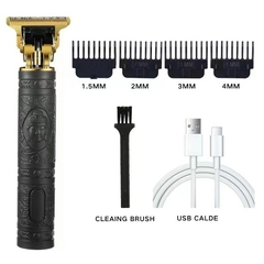 T9 USB máquina de corte de cabelo elétrica profissional aparador de barba aparador de cabelo recarregável aparador de barbear para homens barbeiro na internet