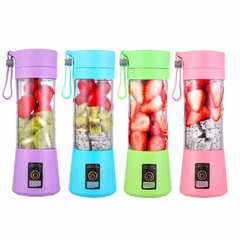 Mini Liquidificador 6 Lâminas Portátil Recarregáve