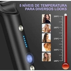 Escova Alisadora de Cabelos Multifuncional Bivolt - Shop Fast