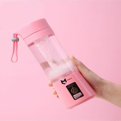 Mini Liquidificador 6 Lâminas Portátil Recarregáve na internet