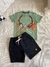 Camisa Gola Careca Verde - Fone