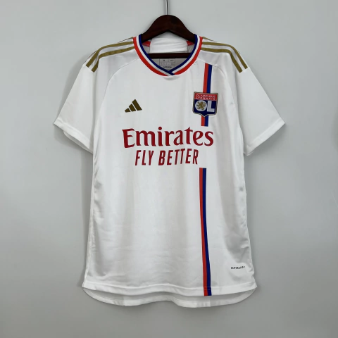 Camisa Lyon Home 23/24 - Branca