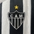 Camisa Atlético Mineiro Home24/25 - Preta e Branca - DP SPORTS