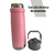 Imagem do Kit Garrafa Termica Com Bico E Alça + Cuia Brinde Rosa