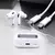 Fone De Ouvido In-ear Sem Fio Bluetooth A-607 Plus ANC Pods C/ Visor Tela Multifuncional Altomex - INOBRE PRESENTES