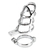 Cinto de Castidade de Metal para Pênis anel com abertura - comprar online