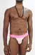 Cueca Jockstrap em tons rosa