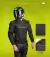 JAQUETA TEXX FALCON V2 MASCULINA PRETA E VERDE - comprar online