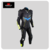 Macacão 1 Peça Texx Motociclista Preto Azul e Verde Couro na internet