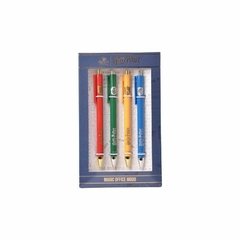SET DE 4 LAPICERAS BOLIGRAFO HARRY POTTER
