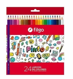 24 LAPICES DE COLORES