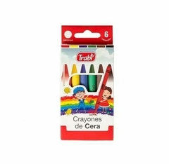 CRAYONES DE CERA TRABI X6u