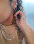 BRINCO EARCUFF CORAÇÃO COM PIERCING FAKE - comprar online