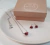 CONJUNTO PANDORA DE CORAÇÃO COM ZIRCONIA VERMELHA . - MK_PRATAS_925