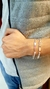PULSEIRA UNISSEX COM PLACA NA PRATA 925.