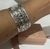 BRACELETE BALI COM TOPÁZIO AZUL NA PRATA 925.