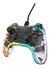 Joystick Gamepad Transparente Pc Ps3 Usb Led Rgb Nm-dash