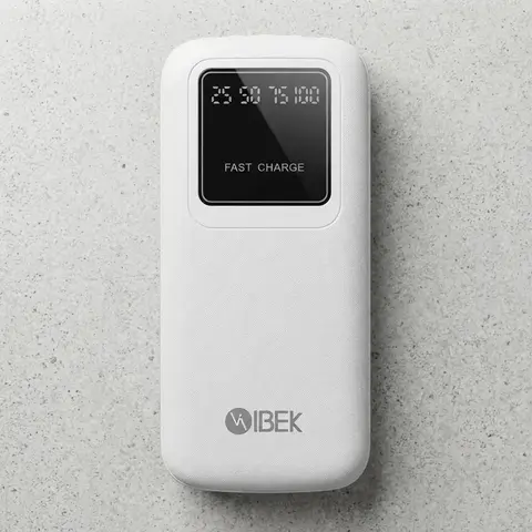 Cargador Portatil Power Bank 20000mah Pd-160 con cables incluidos Tipo C/lighting/micro usb/Usb a