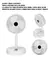 Mini Ventilador Eléctrico Portátil Recargable 3 Velocidades KS-2103 - Tecno Tienda