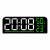 Reloj Despertador Pantalla Led 9.8 Temperatura Humedad Calendario Gh8027 - Tecno Tienda