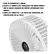 Mini Ventilador Eléctrico Portátil Recargable 3 Velocidades KS-2103 - tienda online