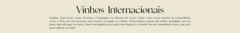 Banner da categoria Vinho Internacionais