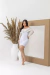 Vestido Lana - Branco - loja online