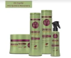 Kit Pós Quimica Bananeira Shampoo Condicionador Mascara e Fluido Haskell