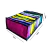 Colmeia organizadora de camisetas (G) 10x25x35cm - PRETA 1G - ORGANIZAMAIS - COLMEIAS ORGANIZADORAS