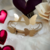 Dossel borboletas dourado - comprar online