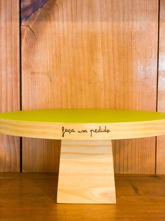 BOLEIRA COM PÉ - FAÇA UM PEDIDO - loja online