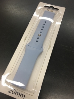 PULSEIRA RELÓGIO SMART SILICONE 20MM na internet