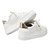 Tênis Feminino Via Marte Casual Presente Moda 125-001-01 - Universo Calçados