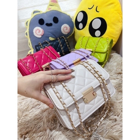 Bolsa Feminina Transversal Alça Corrente[8033]